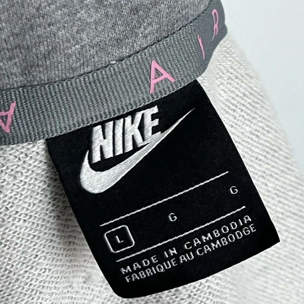 Nike • Grey Pink Girls Zip Up Hoodie
